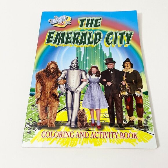 The Wizard of Oz The Emerald City Coloring and Activity Book - Picture 16 of 16